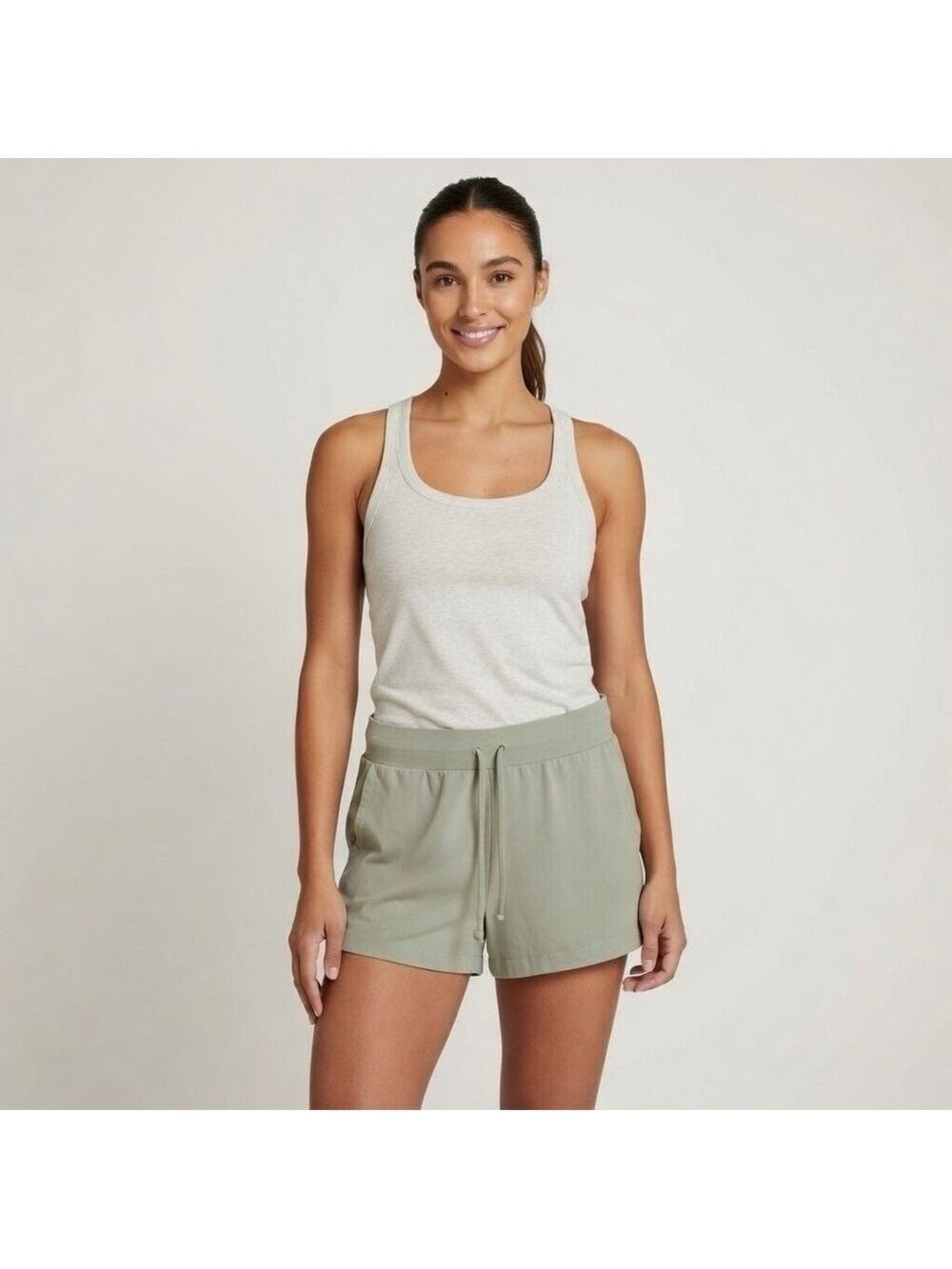 Cuyana Organic Pima Sleep Shorts Size L